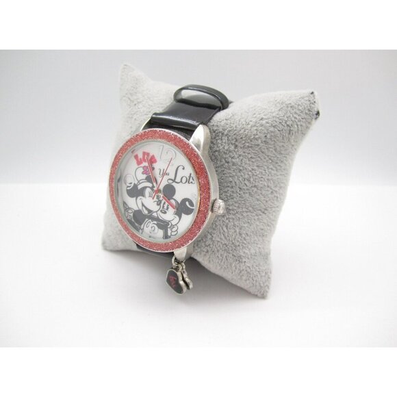Women Mickey Mouse Minnie Quartz WR Analog 40mm Round Watch (H672) "New Battery" - Picture 5 of 9